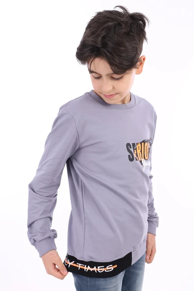 Toontoy Erkek Çocuk Baskılı Sweatshirt - 5