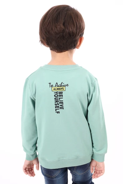 Toontoy Erkek Çocuk Baskılı Sweatshirt
