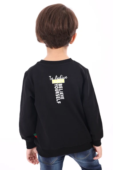 Toontoy Erkek Çocuk  Strong Baskılı Sweatshirt - 7