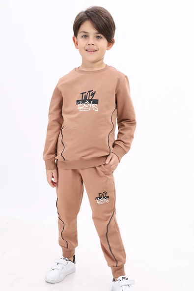 Toontoy Erkek Çocuk Baskılı Eşofman Takım - 12