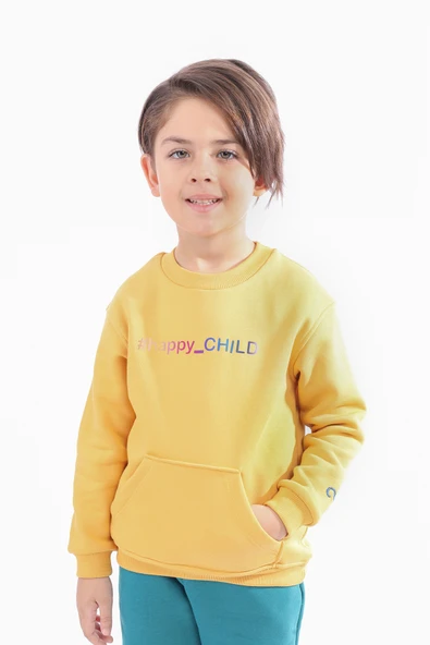 Toontoy Unisex Çocuk Baskılı Sweatshirt - 9