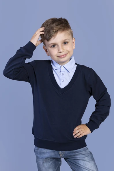 Toontoy Erkek Çocuk Okul Sweatshirt - 2