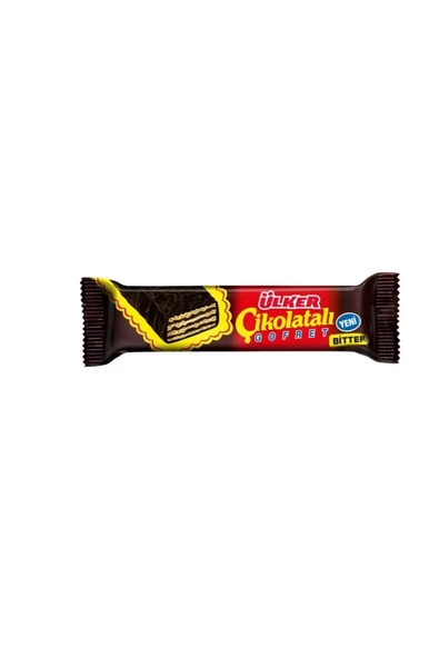 Ülker Çıkolatalı Gofret Bıtter 36 Gr X 24 Adet