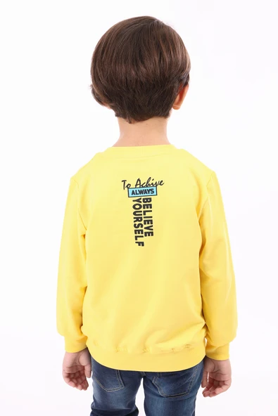 Toontoy Erkek Çocuk  Strong Baskılı Sweatshirt - 9