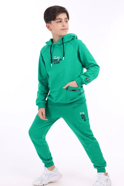Toontoy Erkek Çocuk Baskılı Eşofman Takım - 11