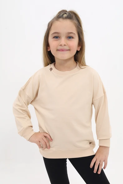 Toontoy Kız Çocuk Sweatshirt
