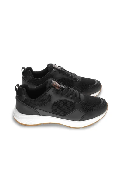 Erkek Rahat Taban Sneaker Bağcıklı Tam Kalıp Hafif Yüksek Taban Günlük Spor Ayakkabı Sneaker - 2