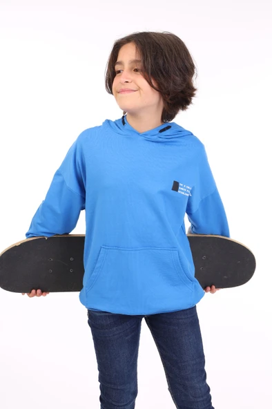 Toontoy Erkek Çocuk Baskılı Sweatshirt