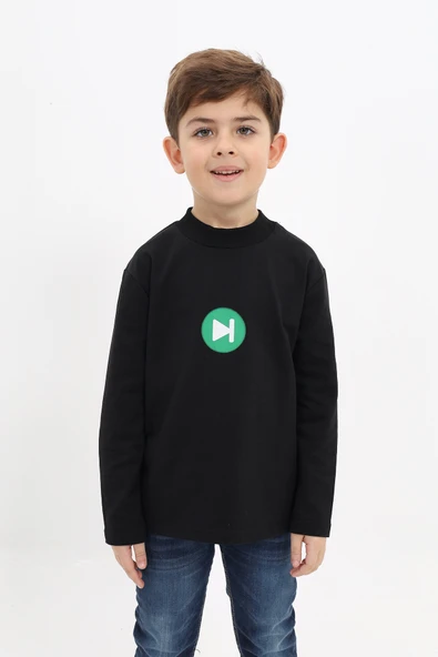 Toontoy Erkek Çocuk Baskılı Sweatshirt - 8