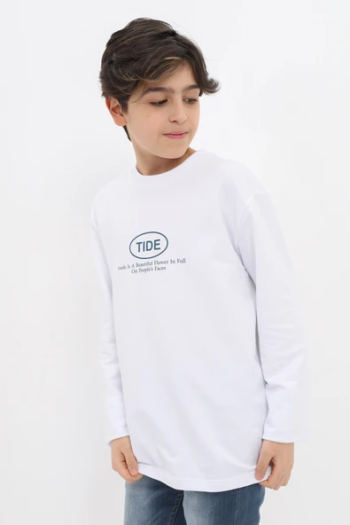 Toontoy Erkek Çocuk Baskılı Sweatshirt - 11