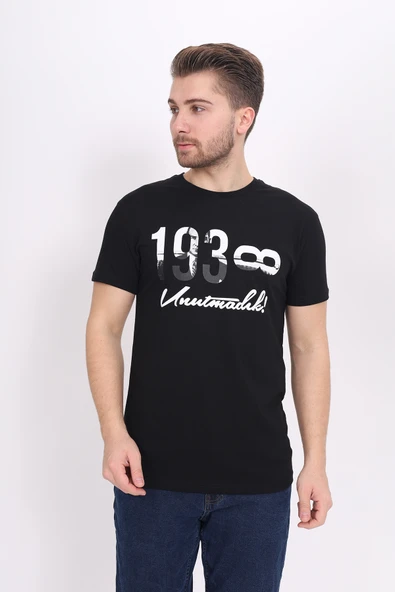 Toontoy Unisex Atatürk Baskılı Tişört - 11