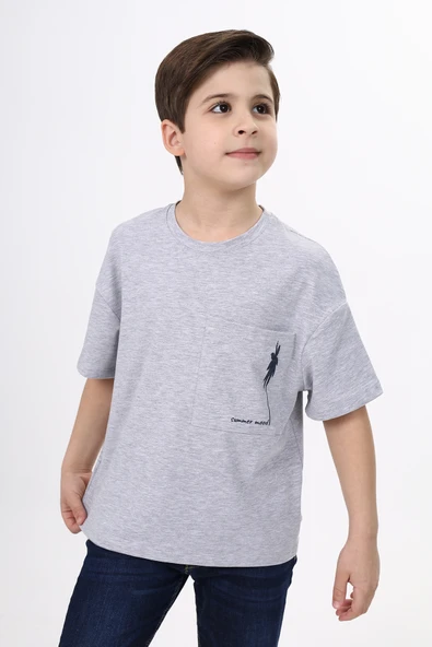 Toontoy Erkek Çocuk Baskılı Tişört - 11