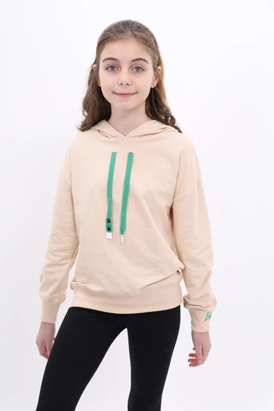 Toontoy Kız Çocuk Nakışlı Sweatshirt - Resim 2