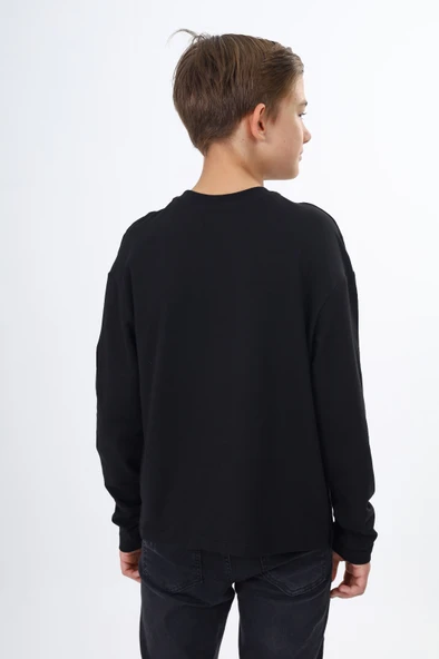 Toontoy Erkek Çocuk  Göğüsü S Baskılı Tişört - Resim 6