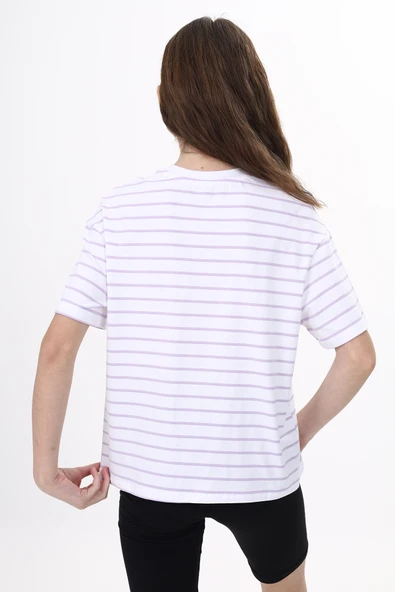 Toontoy Unisex Çocuk Çizgili Tişört - Resim 10