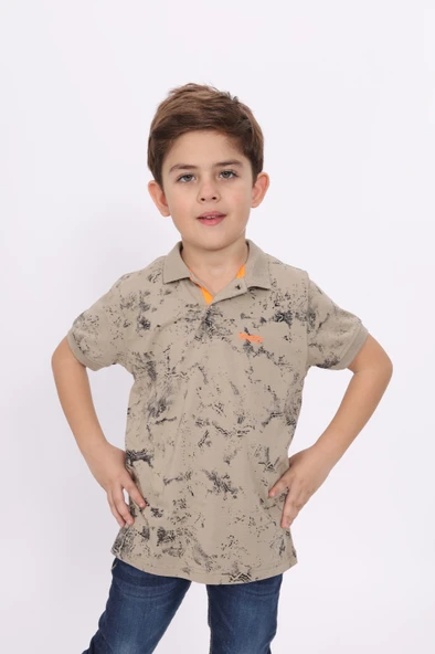 Toontoy Erkek Çocuk Desenli Tişört