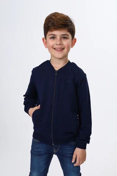 Toontoy Erkek Çocuk Nakışlı Hırka - 5