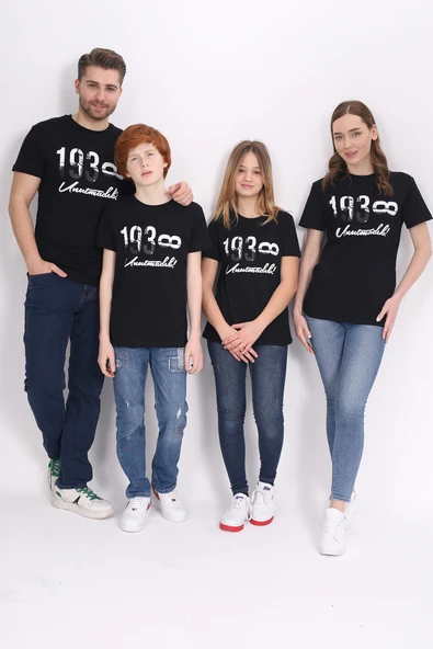 Toontoy Unisex Atatürk Baskılı Tişört - 10