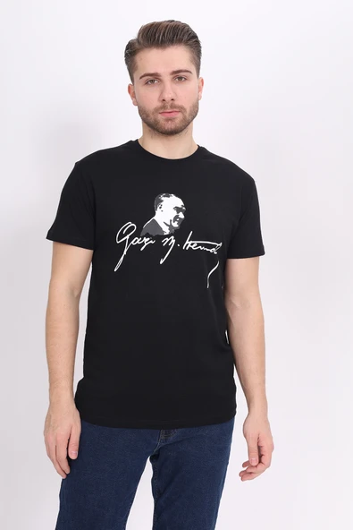 Toontoy Unisex Atatürk Baskılı Tişört - 8