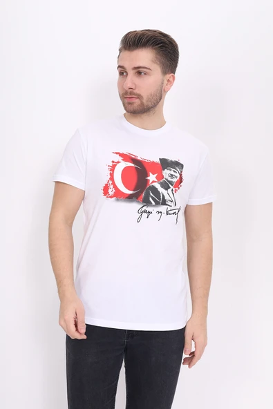 Toontoy Unisex Atatürk Baskılı Tişört - 10