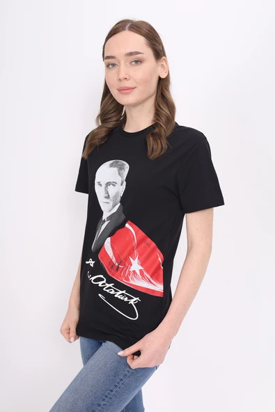 Toontoy Unisex Atatürk Baskılı Tişört 23093 - 6