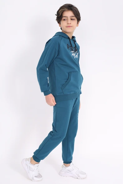 Toontoy Erkek Çocuk Baskılı Eşofman Takım - 5