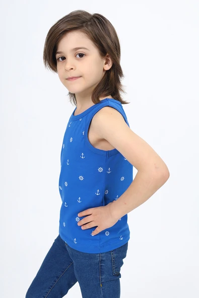 Toontoy Erkek Çocuk Baskılı Atlet - 2