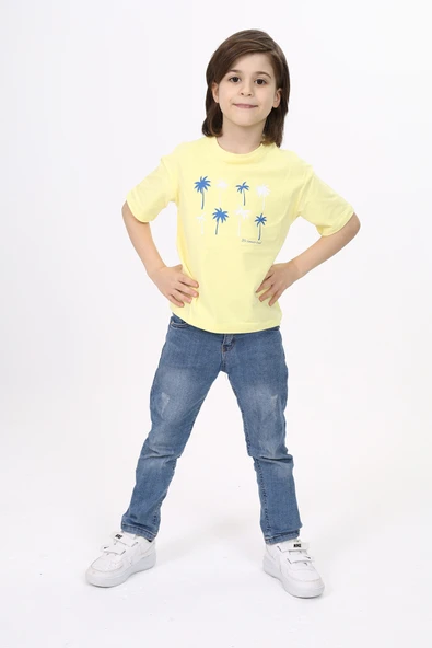 Toontoy Erkek Çocuk Baskılı Tişört - 6