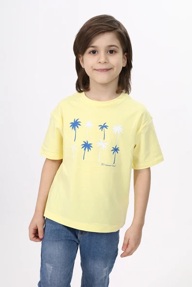 Toontoy Erkek Çocuk Baskılı Tişört - 7