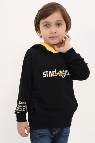 Toontoy Erkek Çocuk Baskılı Sweatshirt ürün görseli 1
