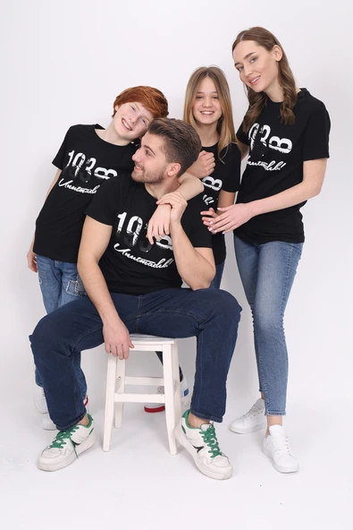 Toontoy Unisex Çocuk Atatürk Baskılı Tişört - 8