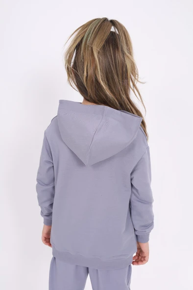 Toontoy Kız Çocuk Baskılı Sweatshirt - 2