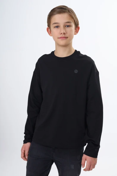 Toontoy Erkek Çocuk  Göğüsü S Baskılı Tişört - Resim 3