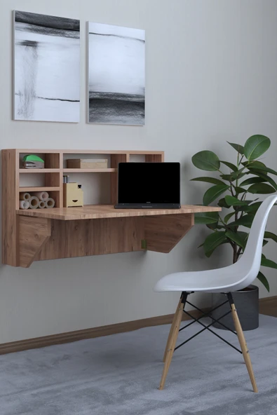 Kardelen Pratik Katlanır Portatif Raflı Katlanır Kırma Masa - 3