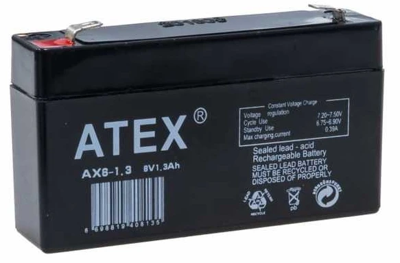 6V 1.3AMPER AKÜ - 2