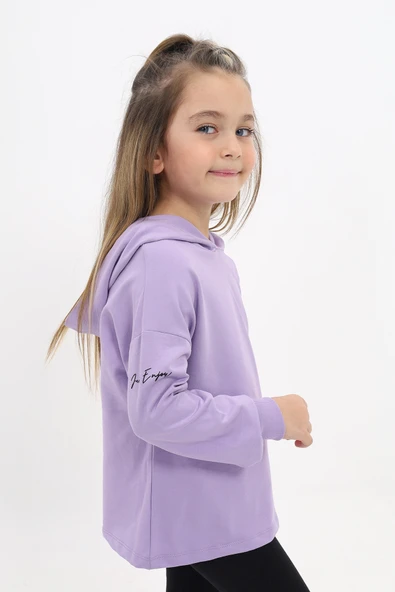 Toontoy Kız Çocuk Baskılı Sweatshirt - 10