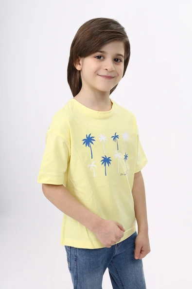 Toontoy Erkek Çocuk Baskılı Tişört - 8