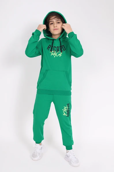 Toontoy Erkek Çocuk Baskılı Eşofman Takım - 6