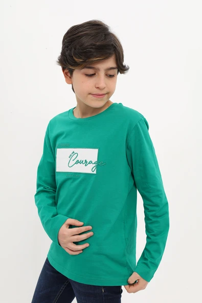 Toontoy Erkek Çocuk Nakışlı Tişört - 3