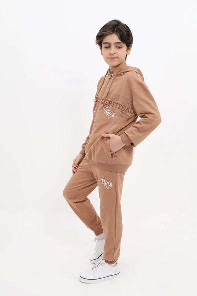 Toontoy Erkek Çocuk Baskılı Eşofman Takım - 2