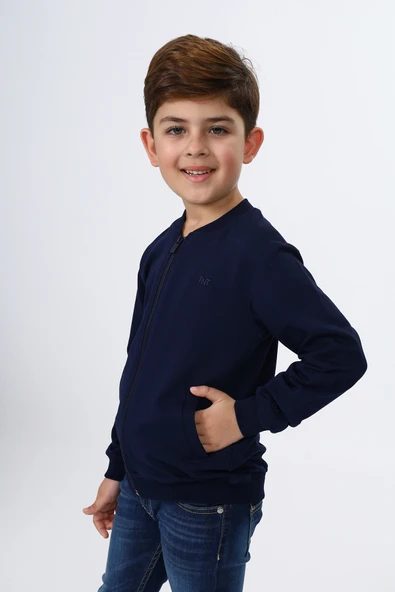 Toontoy Erkek Çocuk Nakışlı Hırka - 2