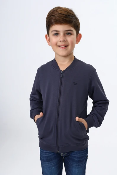 Toontoy Erkek Çocuk Nakışlı Hırka - 9