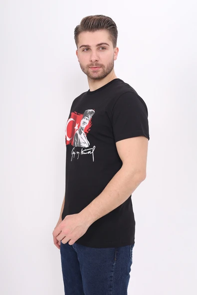 Toontoy Unisex Atatürk Baskılı Tişört - 2