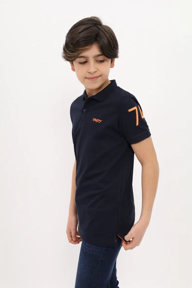 Toontoy Erkek Çocuk Nakışlı Tişört - 12