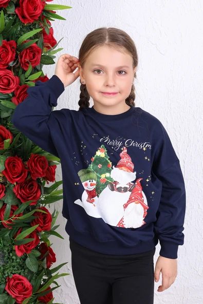 Toontoy Unisex Çocuk Baskılı Sweatshirt ürün görseli 1