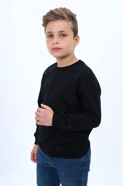 Toontoy Erkek Çocuk Baskılı Sweatshirt - 6