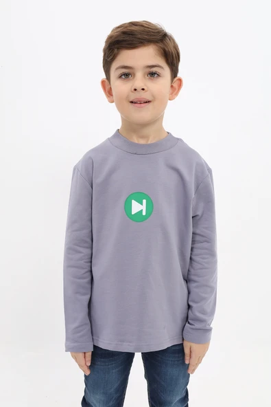 Toontoy Erkek Çocuk Baskılı Sweatshirt - 10