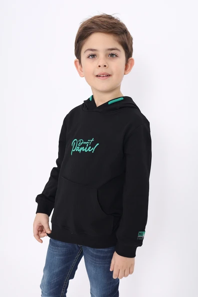 Toontoy Erkek Çocuk Nakışlı Sweatshirt - 2