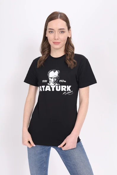 Toontoy Unisex Atatürk Baskılı Tişört - 2