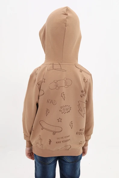 Toontoy Erkek Çocuk Baskılı Sweatshirt - 3
